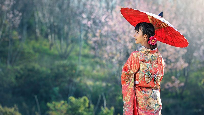 Fakta unik tentang wanita Jepang - Wanita berkimono