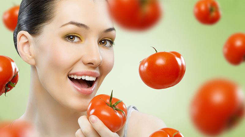 Cara Alami Memutihkan Wajah - Masker Tomat